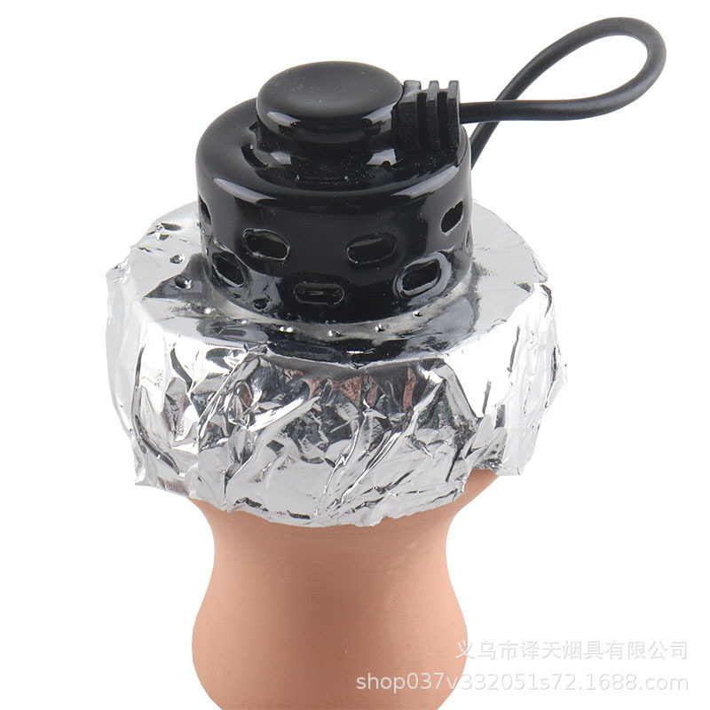 厂家热销阿拉伯水烟炭电子碳无烟 酒吧水烟壶碳水烟壶配件