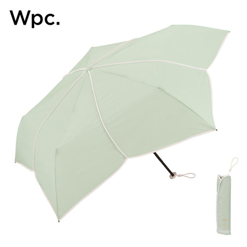 日本进口Wpc超轻花朵迷你晴雨伞