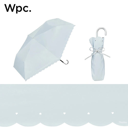 日本WPC三折芭蕾风超轻晴雨伞