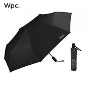 日本进口WPC全自动伞防晒晴雨两用遮阳伞黑胶高级IZA男士 商务auto