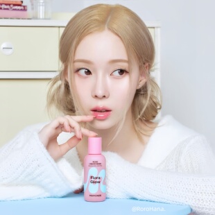 韩国本版梦妆小奶瓶液体面膜80ml Flora Glow 10%PHA蔷薇抛光精华