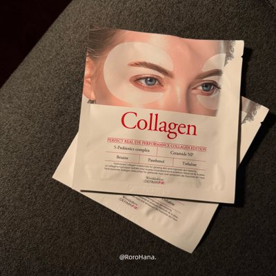 韩国直邮#dermafix胶原蛋白贵妇眼膜3D眼膜贴淡化细文 4对