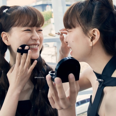 马桶盖气垫#升级JAVIN DE SEOUL眨眼水光黑气垫粉底持久遮瑕水润