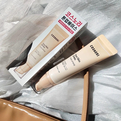 韩国cosnori女神无瑕防晒3号素颜霜50ml懒人隔离SPF50+提亮肌肤