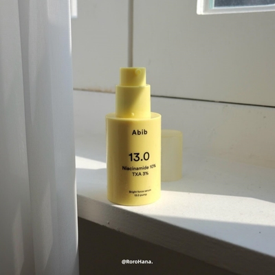 韩国直邮雀斑痘斑杀手abib光采能量精华烟酰胺传明酸抗氧化祛痘印