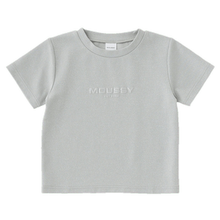 MOUSSY 春季新通勤风极简主义闪光LOGO短袖T恤010HAL90-2111