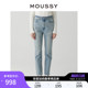 经典 新品 水洗铅笔裤 小脚牛仔裤 2730 MOUSSY 女010GAA12 春季