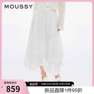 新品 日系不规则仙女风蛋糕裙半身裙028HSZ30 2024夏季 MOUSSY 1691