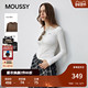 MOUSSY早秋新品 1091 女028IAZ90 甜辣立体刺绣字母修身 针织衫