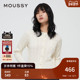 冬季 新品 MIU系绞花简约多色针织开衫 MOUSSY 女028HAA70 3021