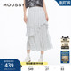 森系碎花不规则荷叶边半身裙女028HSZ30 新品 1521 夏季 MOUSSY