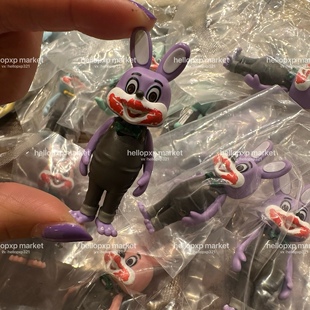 现货 日本正品GECCO寂静岭3第三弹 罗比兔公仔摆件手办扭蛋 6款