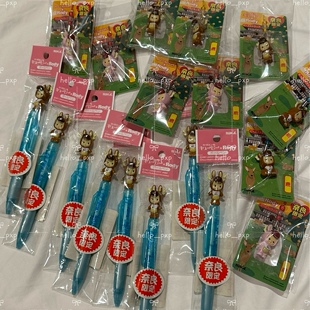 现货日本正品Kewpie奈良限定丘比可爱小鹿挂件吊坠地域限定圆珠笔