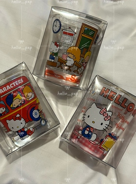 现货 日本hello kitty三丽鸥人物卡通可爱清酒杯玻璃杯小酒杯