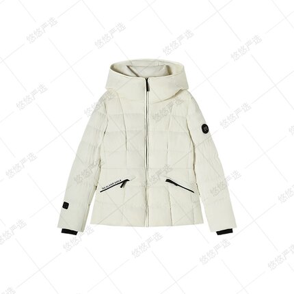 【线下品牌订单】小蛮腰排骨免洗连帽带袖羽绒服~带溯源码