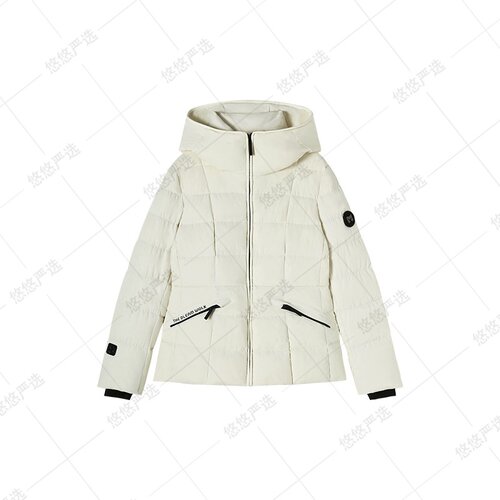【线下品牌订单】小蛮腰排骨免洗连帽带袖羽绒服~带溯源码