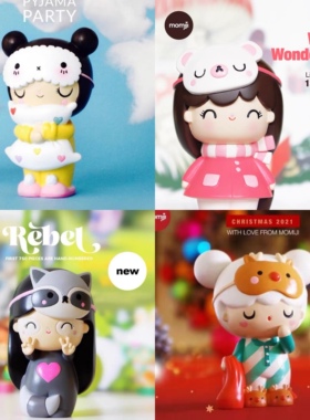 【Momiji官方店】睡眠系列 密语娃娃 抱枕 浣熊 圣诞冬日女孩