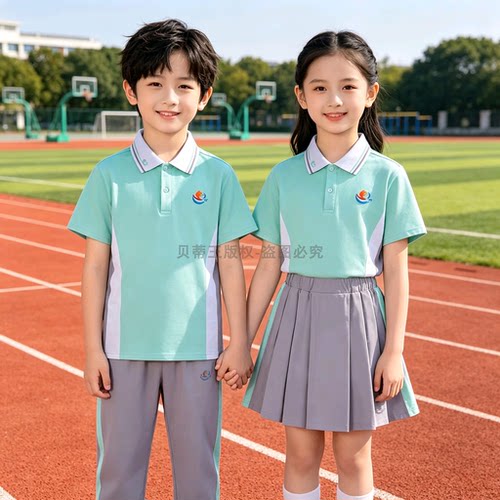 宜春统一校服夏季短袖运动套装