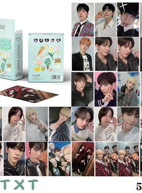 TXT男团镭射小卡Tomorrow X Together崔然竣崔秀彬高清专辑小卡片