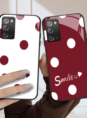 适用三星note20手机壳20ultra新款GalaxyNote10+钢化玻璃保护套plus镜头全包note9防摔note8硬壳男女情侣爱心