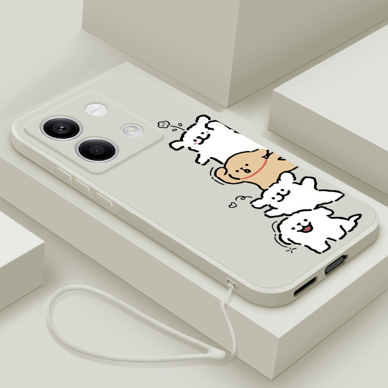 液态硅胶软壳 镜头全包 卡通个性