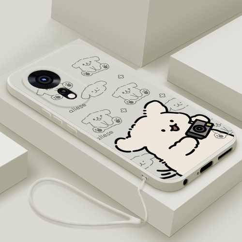 液态硅胶软壳 镜头全包 卡通个性