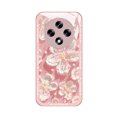 适用oppoa3 5G手机壳新款oppo A3x钢化玻璃A3pro保护套A3活力版镜头全包A3i防摔A3iplus硬壳女生潮高级浮雕花