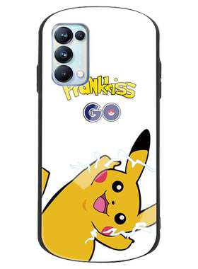 opporeno5手机壳5k5g版椭圆弧形