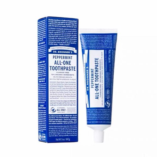 美国dr.bronner's有机牙膏薄荷/留兰/肉桂dr bronner/dr bronners