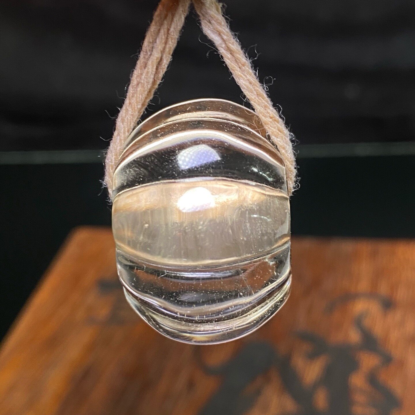 古玩文玩天然白水晶瓜棱珠多棱老水晶老型珠南瓜珠项链配珠