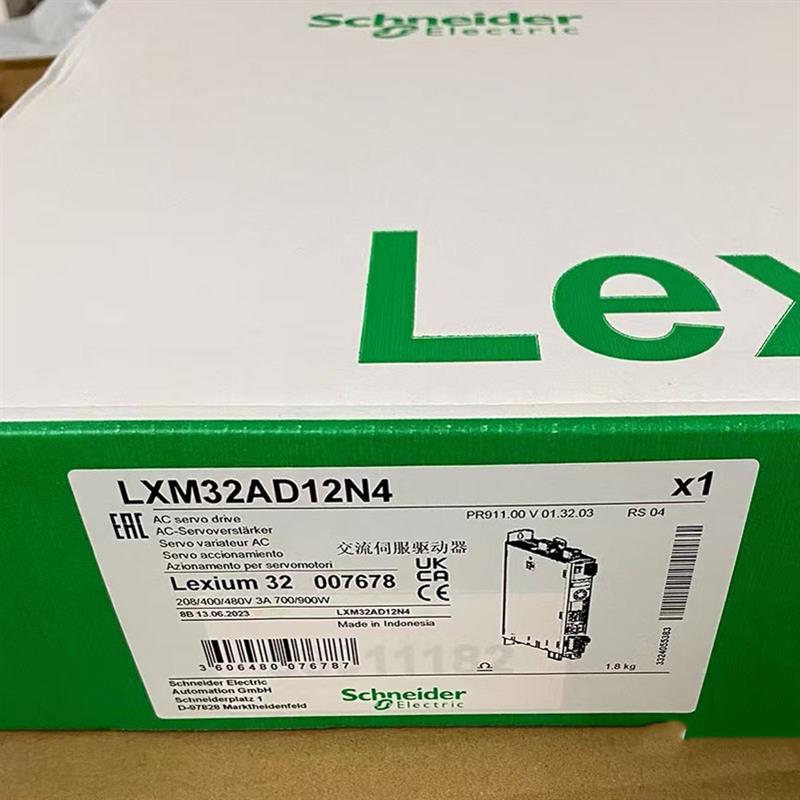议价施耐德伺服驱动器LXM32AD12N4全新原装正品现货质保一年包邮