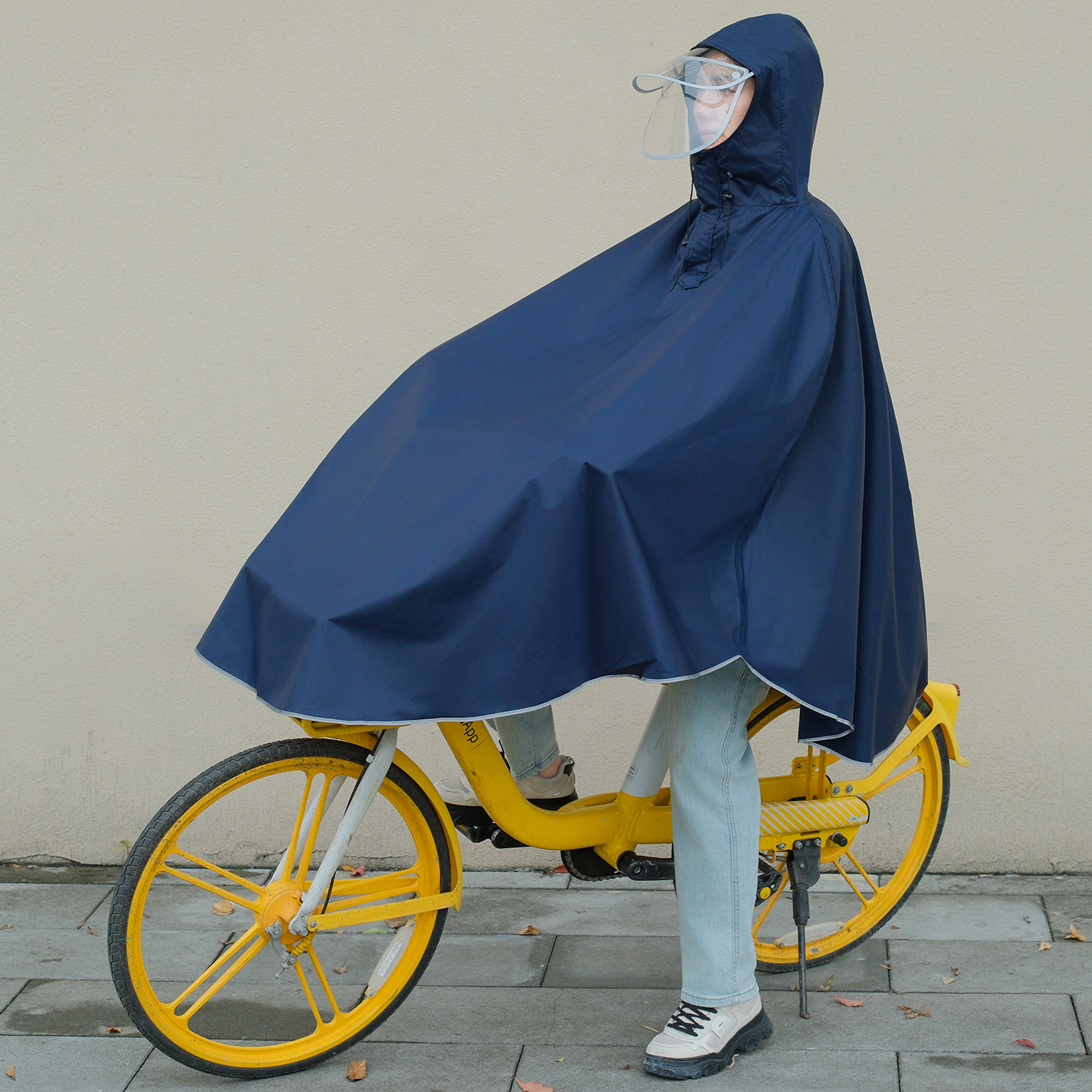 自行车雨披山地车雨衣共享单车