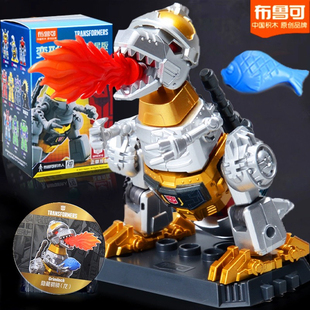 布鲁可变形金刚群星版第二弹积木人红蜘蛛钢索倾天柱拼装手办玩具