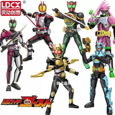 灵动创想假面骑士拼多乐歌查德帝骑关节可动潮玩人偶拼装模型玩具