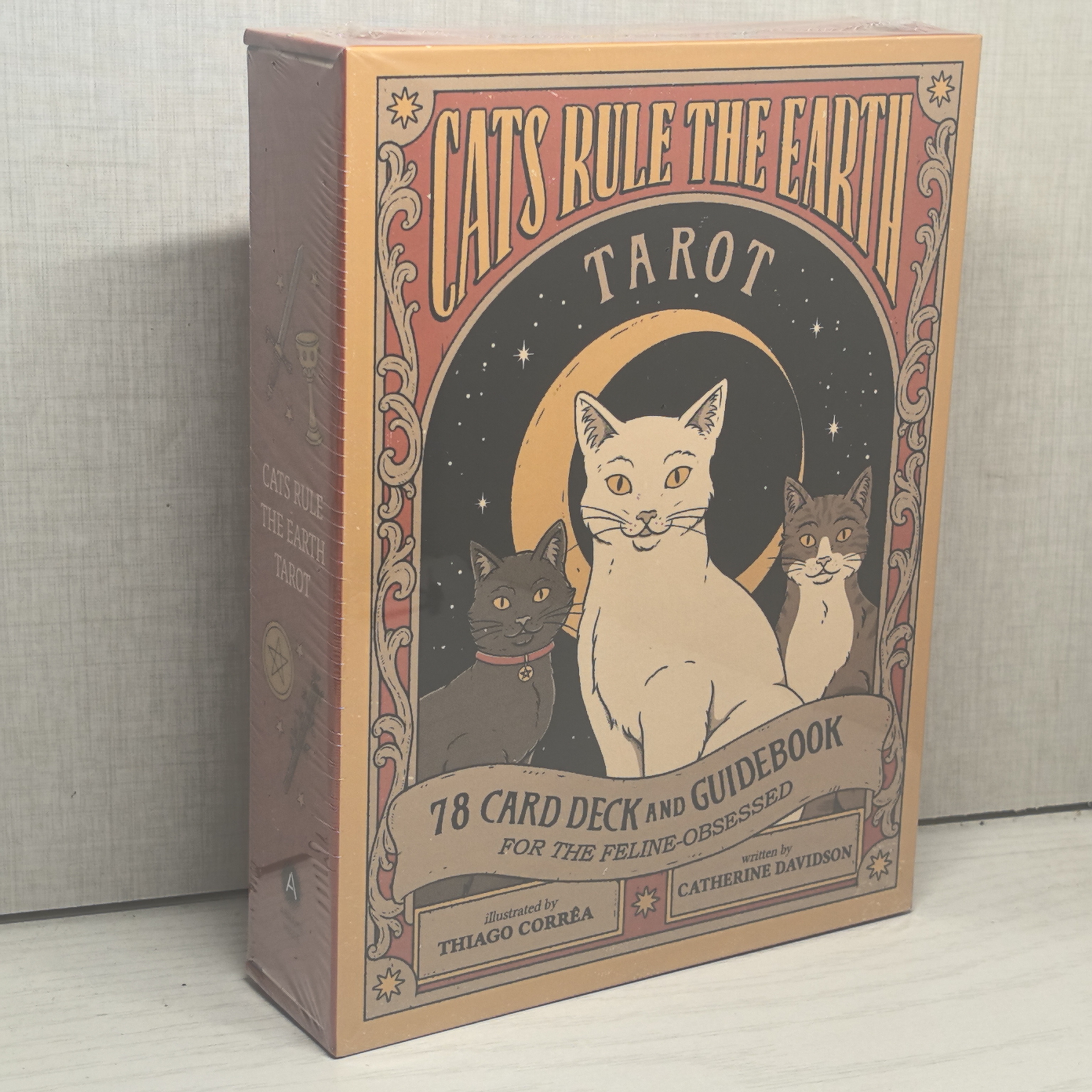 Cats Rule Earth tarot猫咪统治世界塔罗牌英文原版盒装