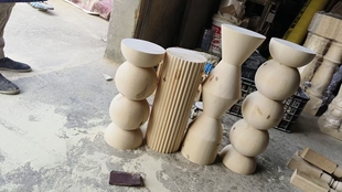 实木罗马柱脚柱子家具脚车木柱子立柱支撑造型柱通道装饰实木柱子
