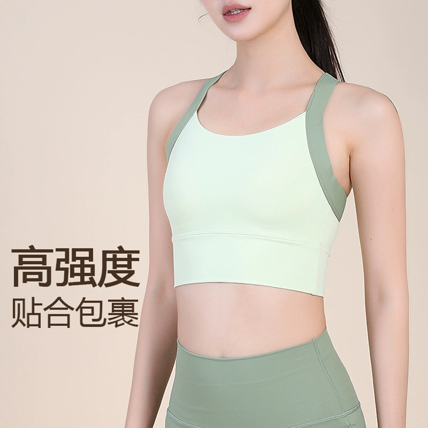 游泳专用内衣大码女士泳衣上衣单件女大胸泡温泉速干内搭背心文胸