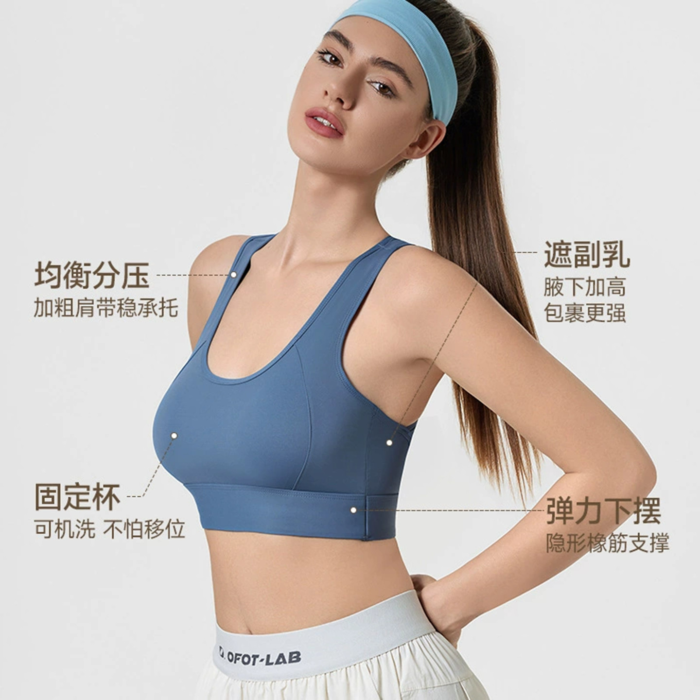 泳衣女运动分体文胸防下垂收副乳泡温泉性感网红风保守韩国ins风