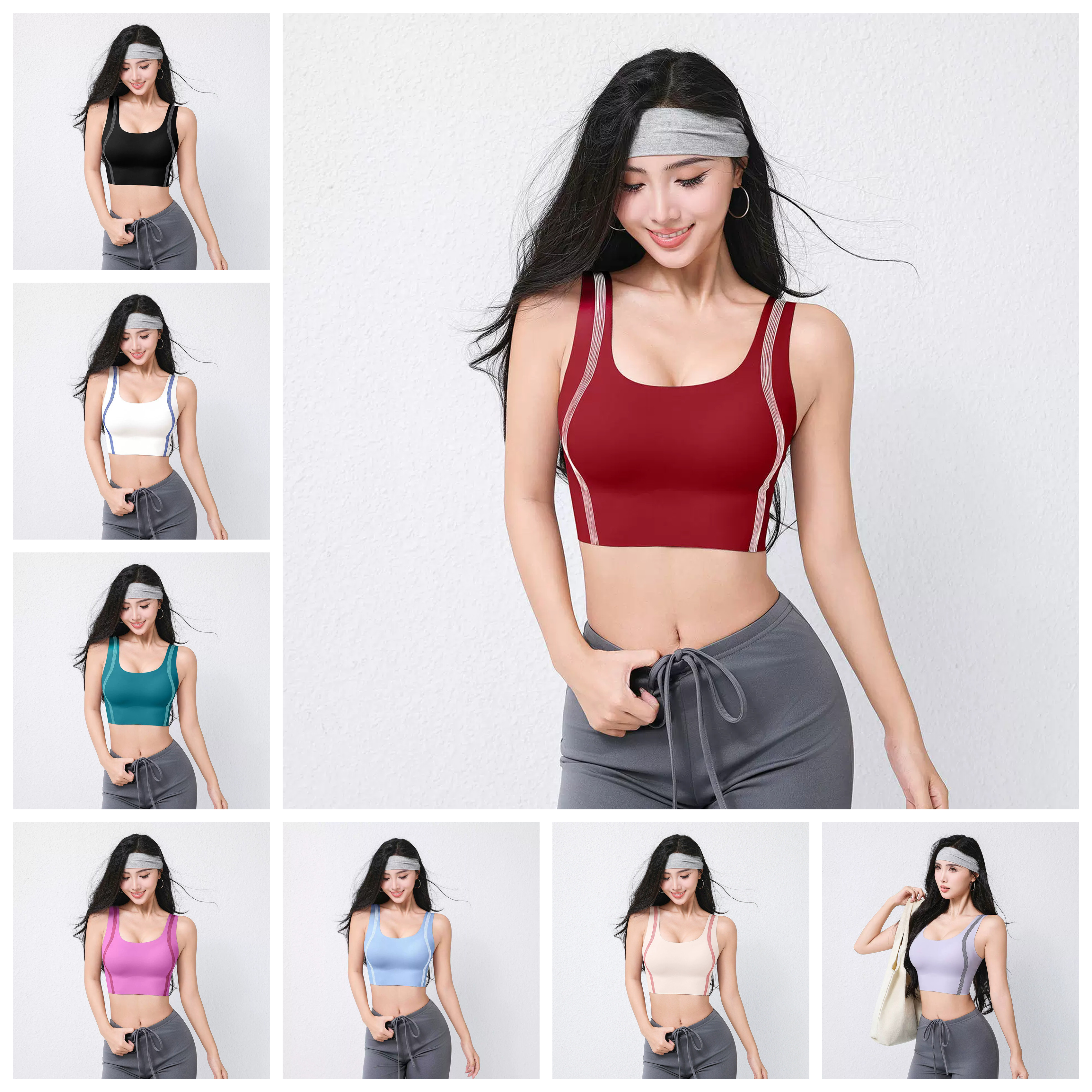 游泳专用内衣大码女士泳衣上衣单件女大胸泡温泉速干内搭背心文胸