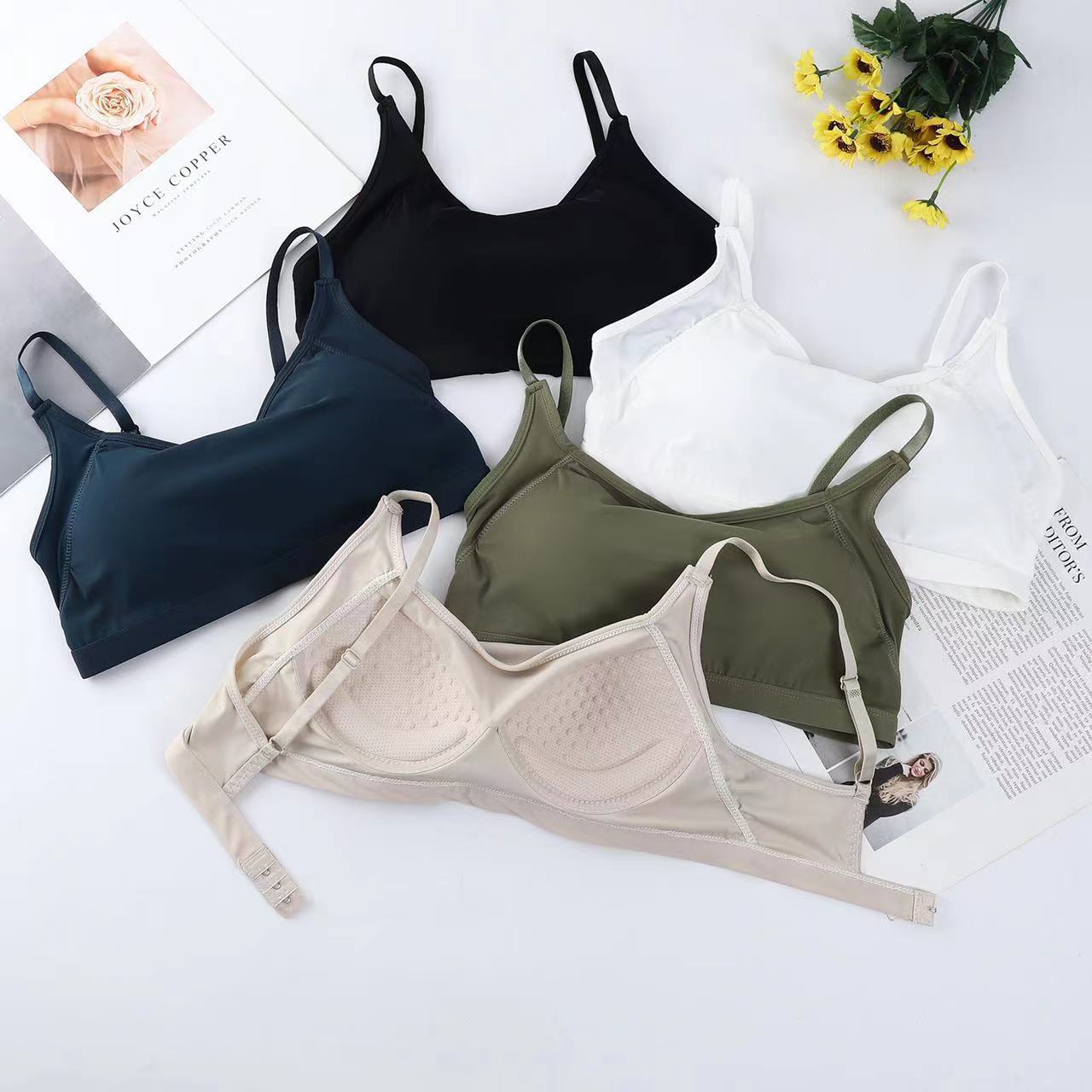 韩版新款分体泳衣女潜水服外穿冲浪服温泉游泳衣露脐短款运动泳装