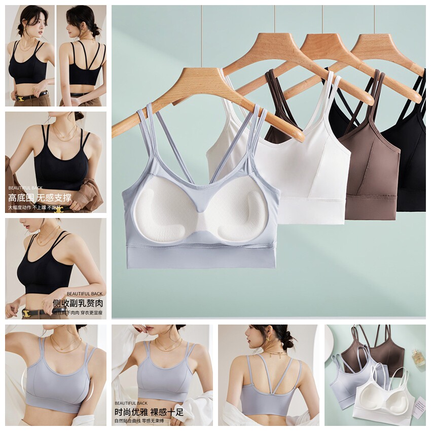 分体式泳馆泳池吊带游泳衣女夏季高级感外穿冲浪显瘦背心2024新款