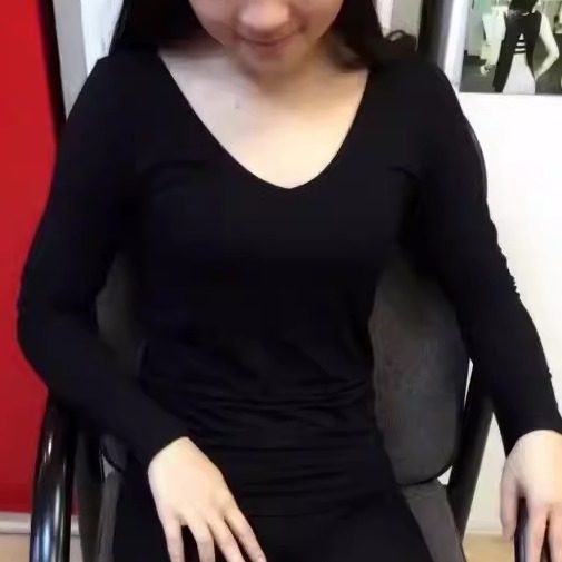 温代诗V领女士保暖内衣秋衣打底衫木代尔棉贴身冬季长袖MD9563