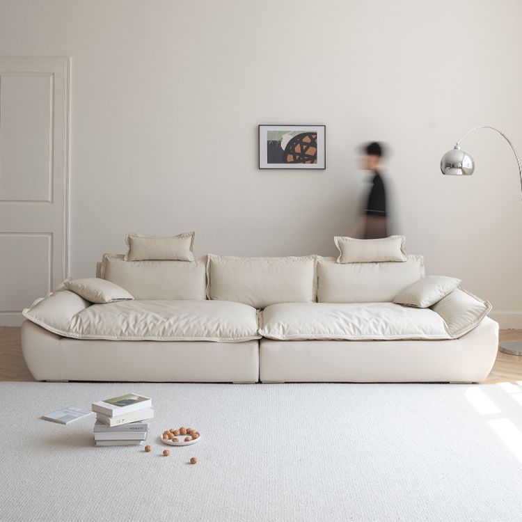 YUMU屿木帆船沙发奶油风