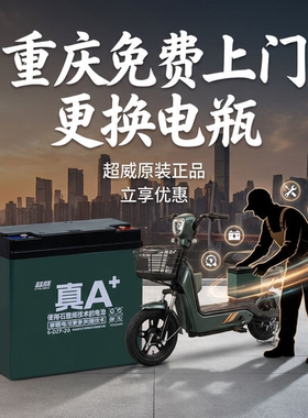 重庆特惠超威雅迪电动车三轮车电瓶石墨烯铅酸电池48v60v72v20ah