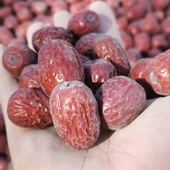 新枣 优选中大个原生态新疆若羌灰枣新疆红枣吊干枣 5斤装