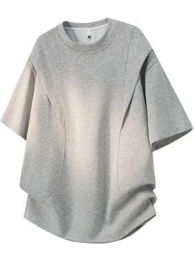 夏季解构拼接短袖T恤 DT2603/P20