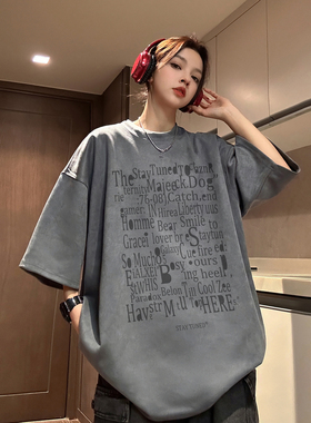 夏季休闲宽松情侣短袖T恤潮 DT2503/P25 控39