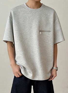 夏季男士拉链短袖T恤 DT2604/P20