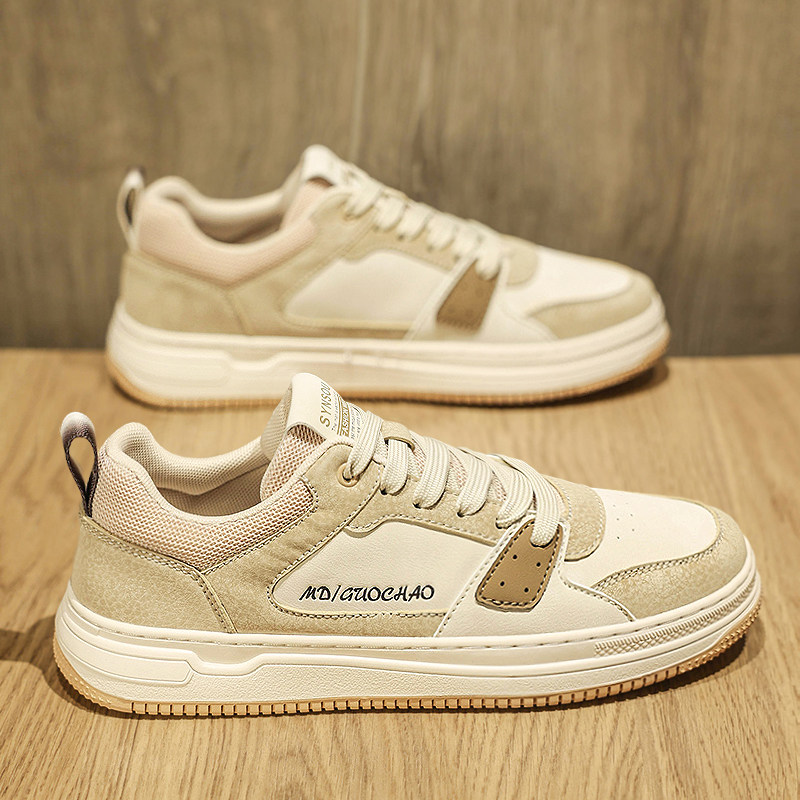 工作男鞋2026新款春季防滑耐磨板鞋运动休闲增高厚底百搭小白潮鞋,流行男鞋,休闲板鞋,淘宝优惠券,粉丝福利购,淘宝优惠卷