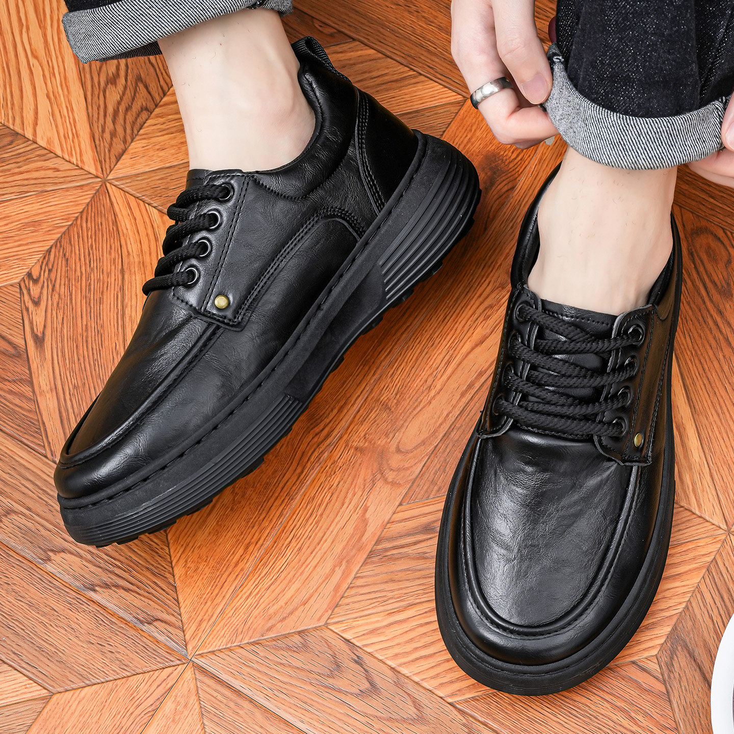 官方旗舰店正品男鞋品牌新款